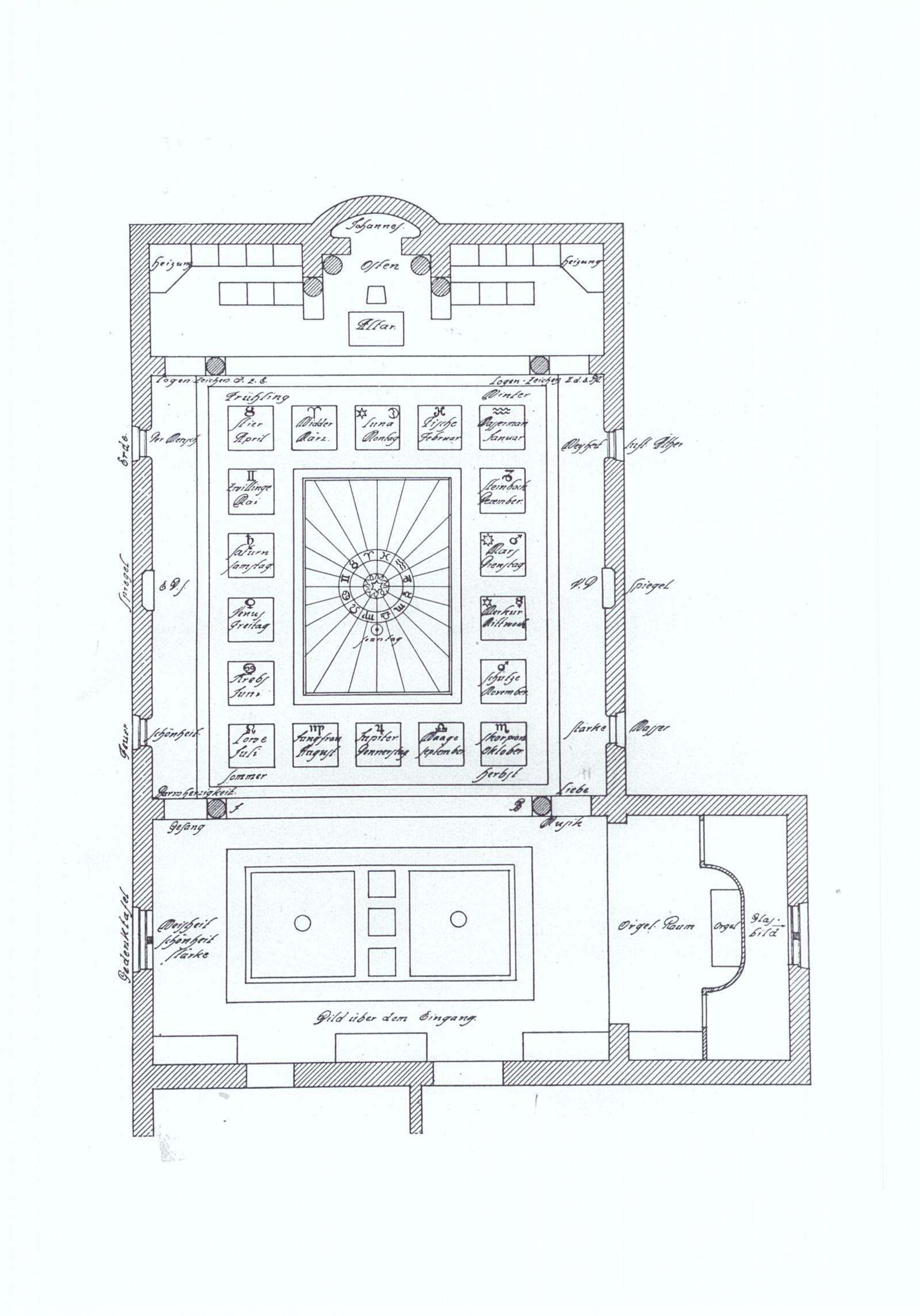 Logenhaus Detail 2